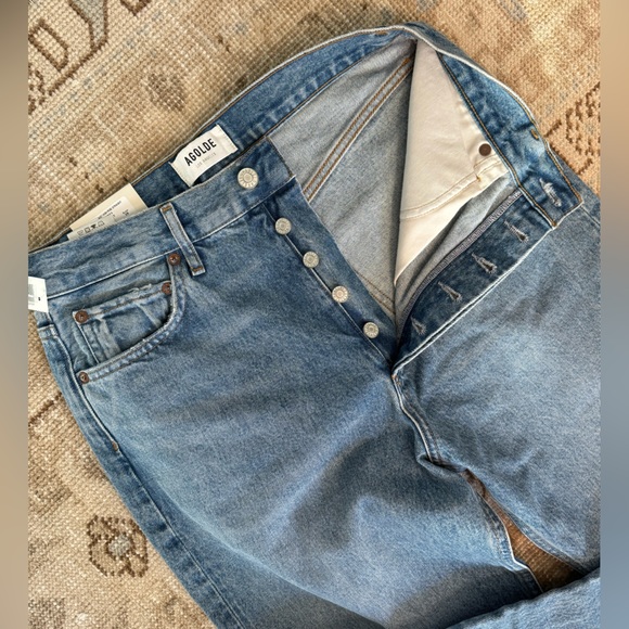AGOLDE 90s Pinch Waist High Rise Straight Jean - Picture 6 of 7